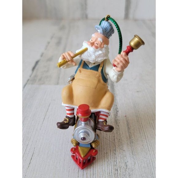 Hallmark 2000 Keepsake toy maker ornament Xmas Santa Claus - Picture 2 of 7